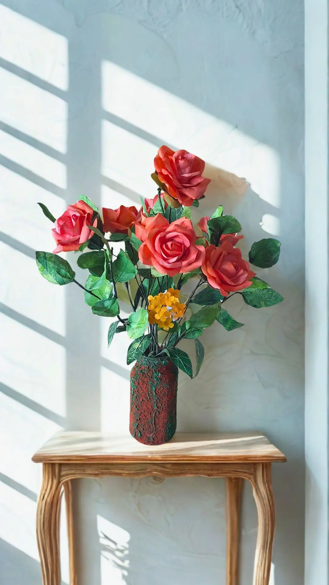 roses handmade paper flowers